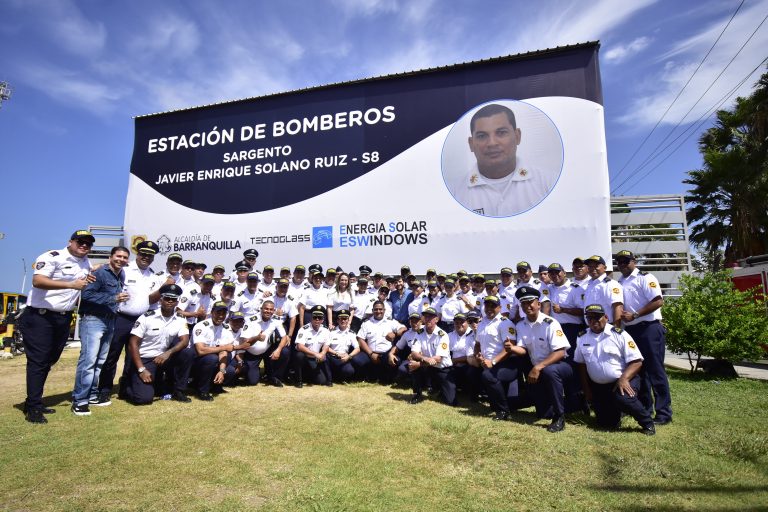 Bomberos de la estación Javier Solano