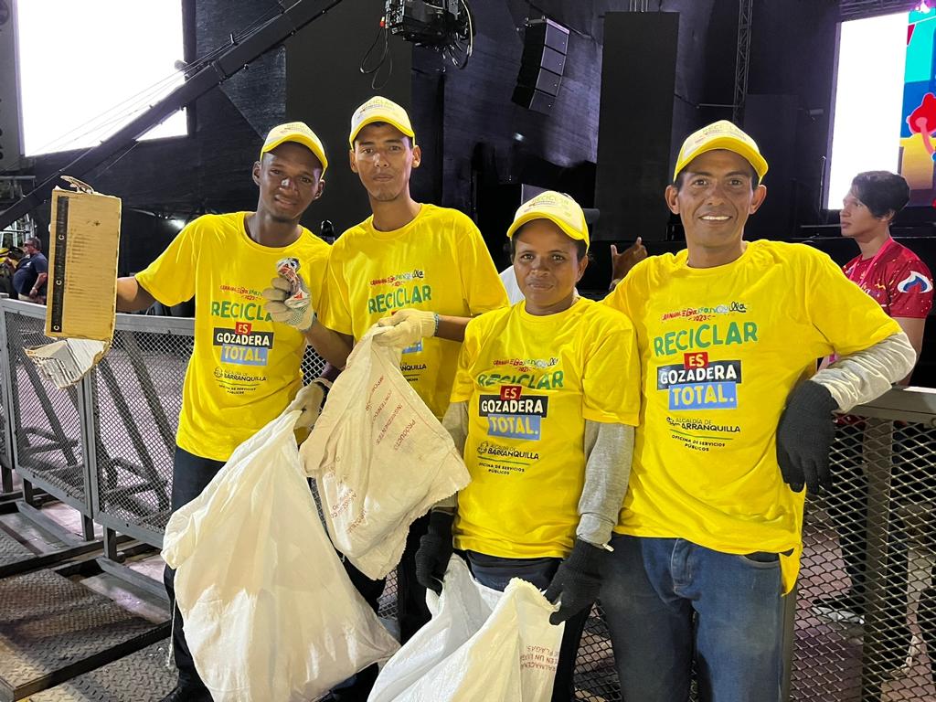 Grupo de recicladores