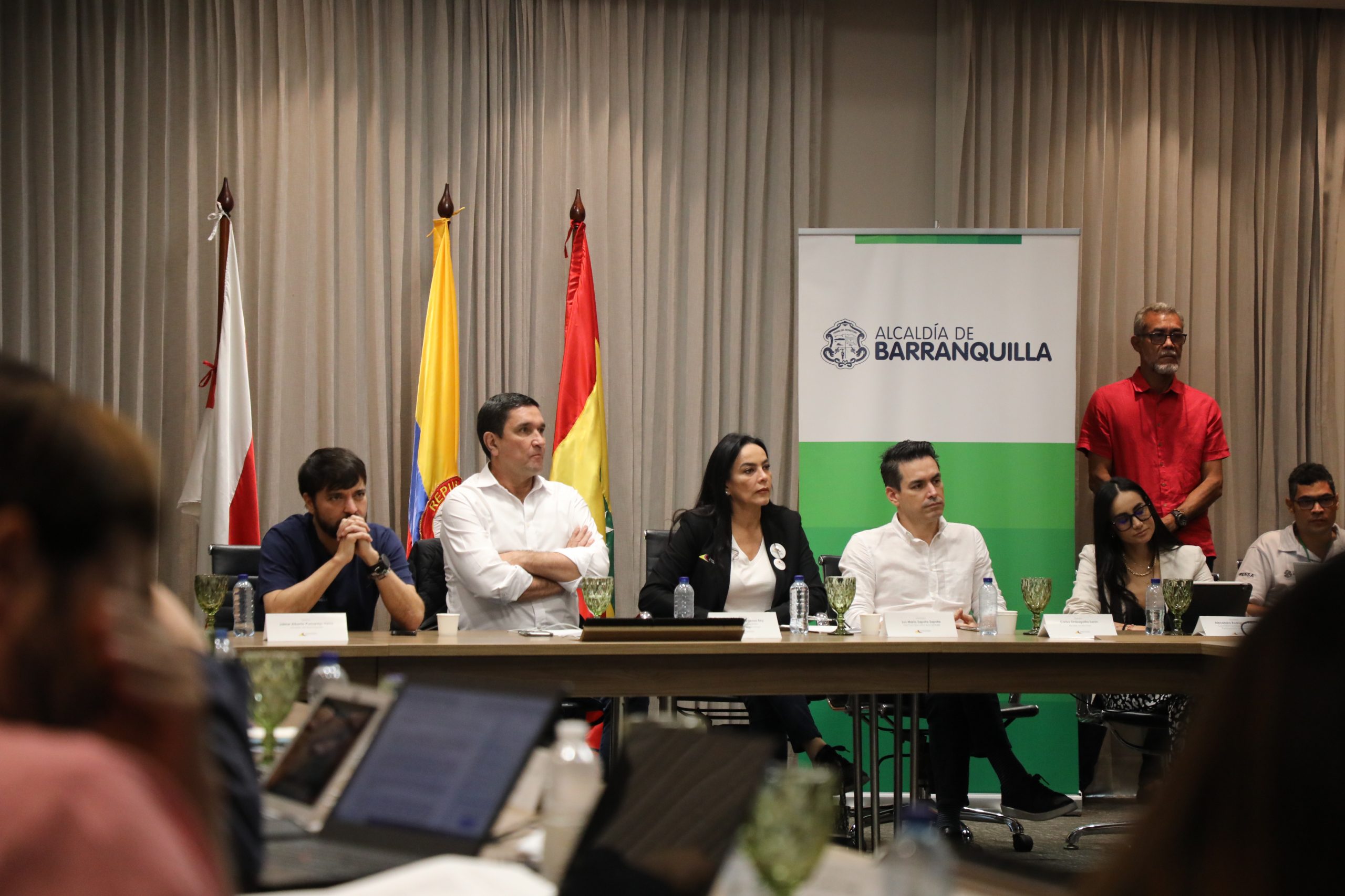 Reunión de alcaldes del caribe en despacho alcaldía Barranquilla