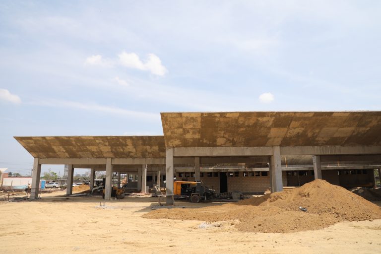 Panoramica de obras de Gran Bazar