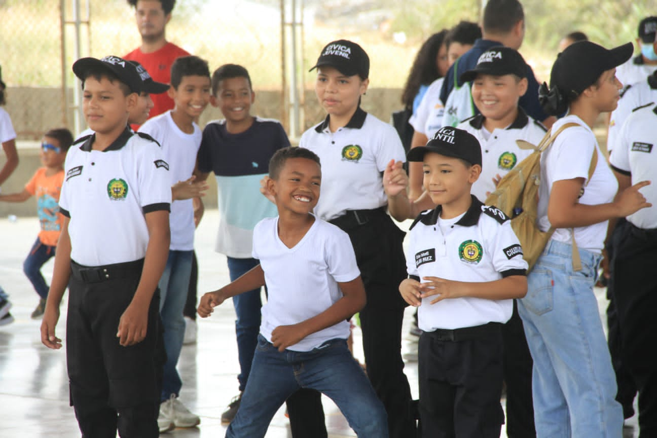 Niños de la Policía Cívica Infantil