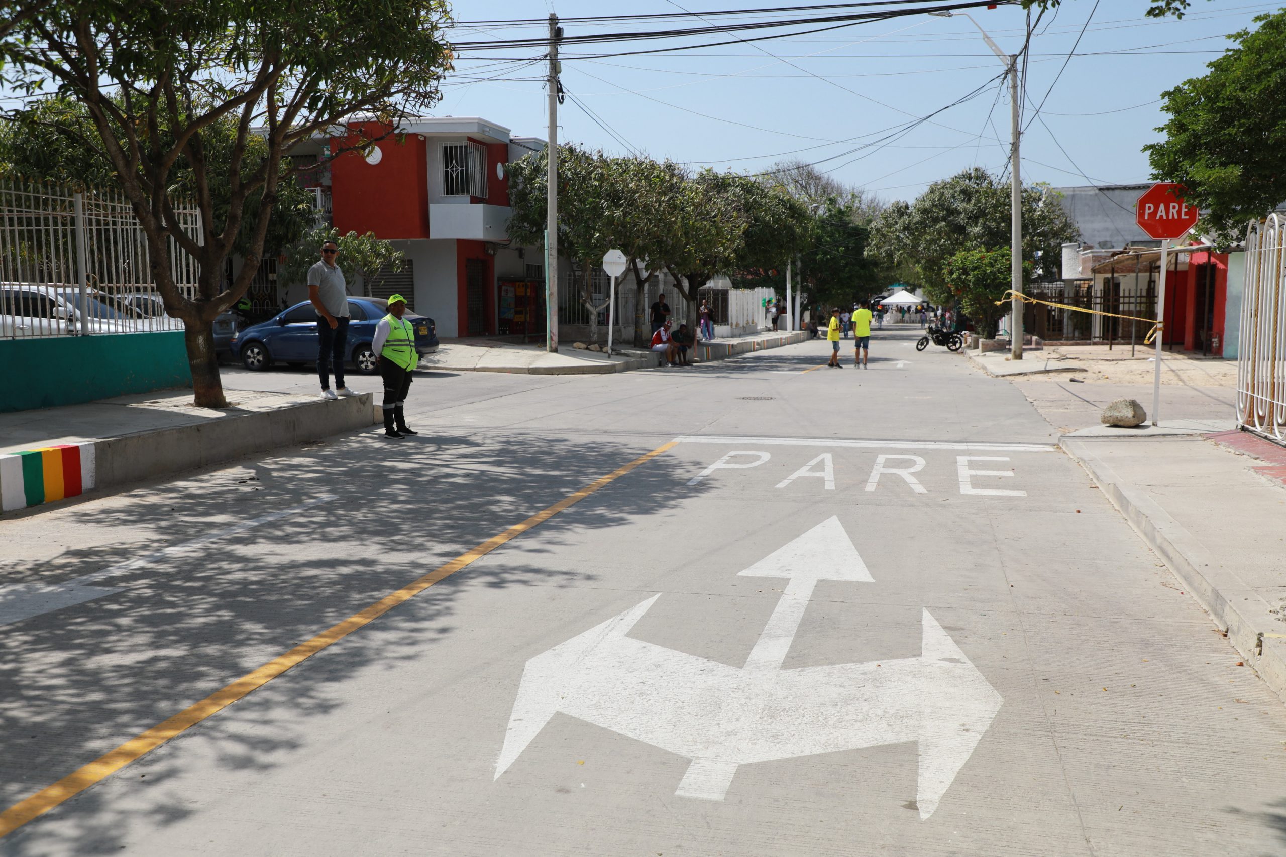 Vía barrios las palmas