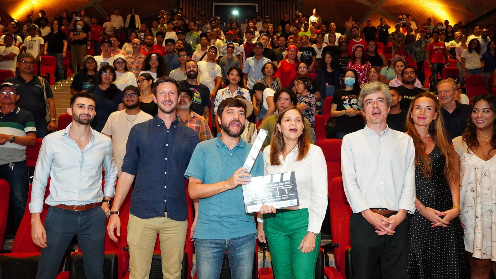 Pumarejo en el auditorio