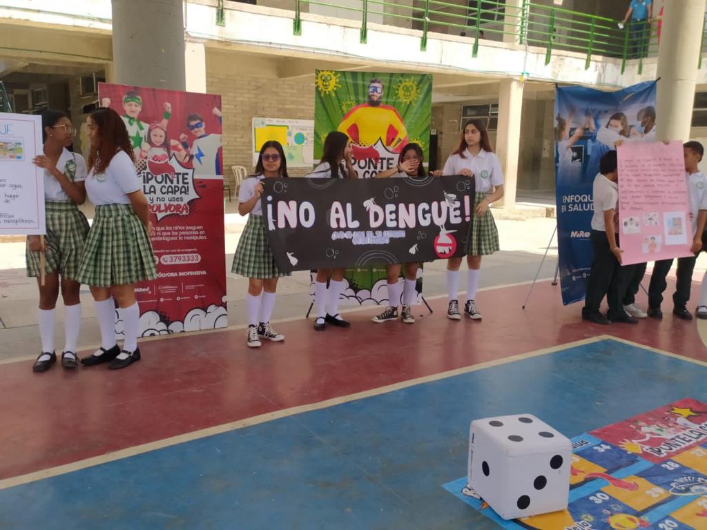 Estudiantes no al dengue