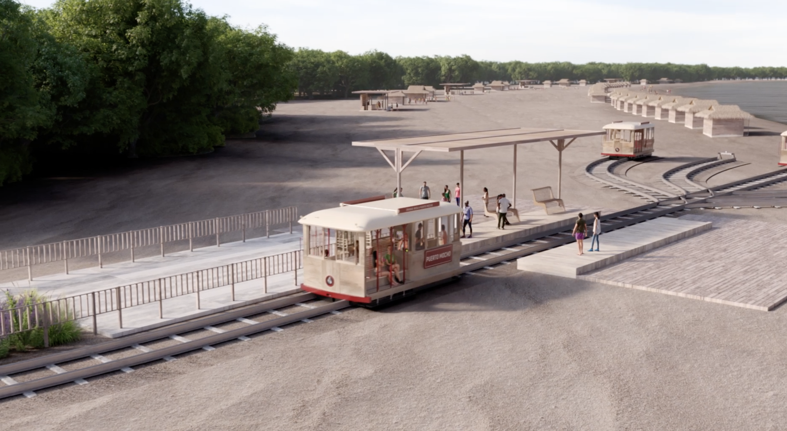 Panorámica Estación tren turístico