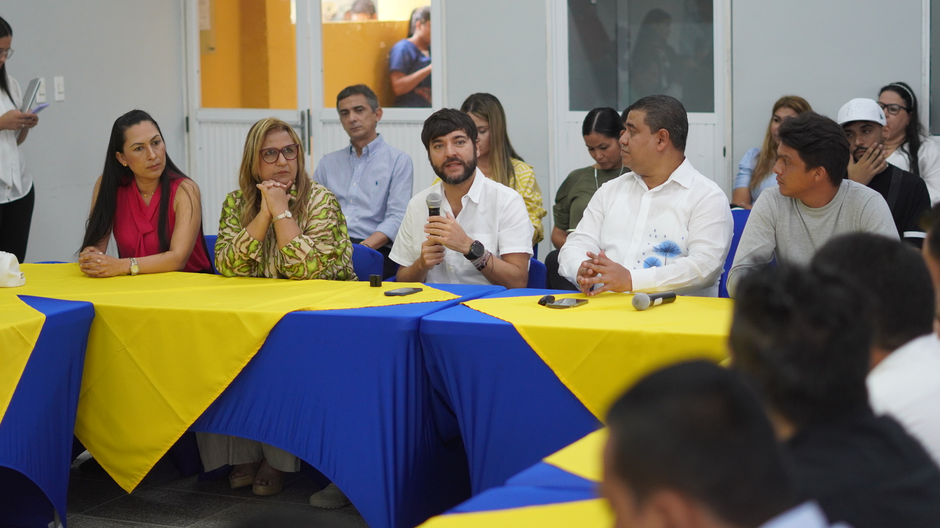 Alcalde Pumarejo en presentación de nuevo programa de la IUB