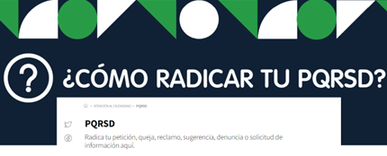 Banner PQRS Alcaldía