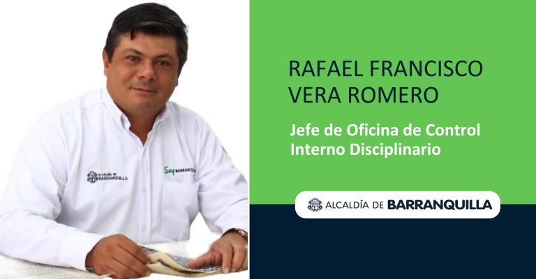 RAFAEL VERA ROMERO - JEFE OFICINA DE CONTROL INTERNO DISCIPLINARIO