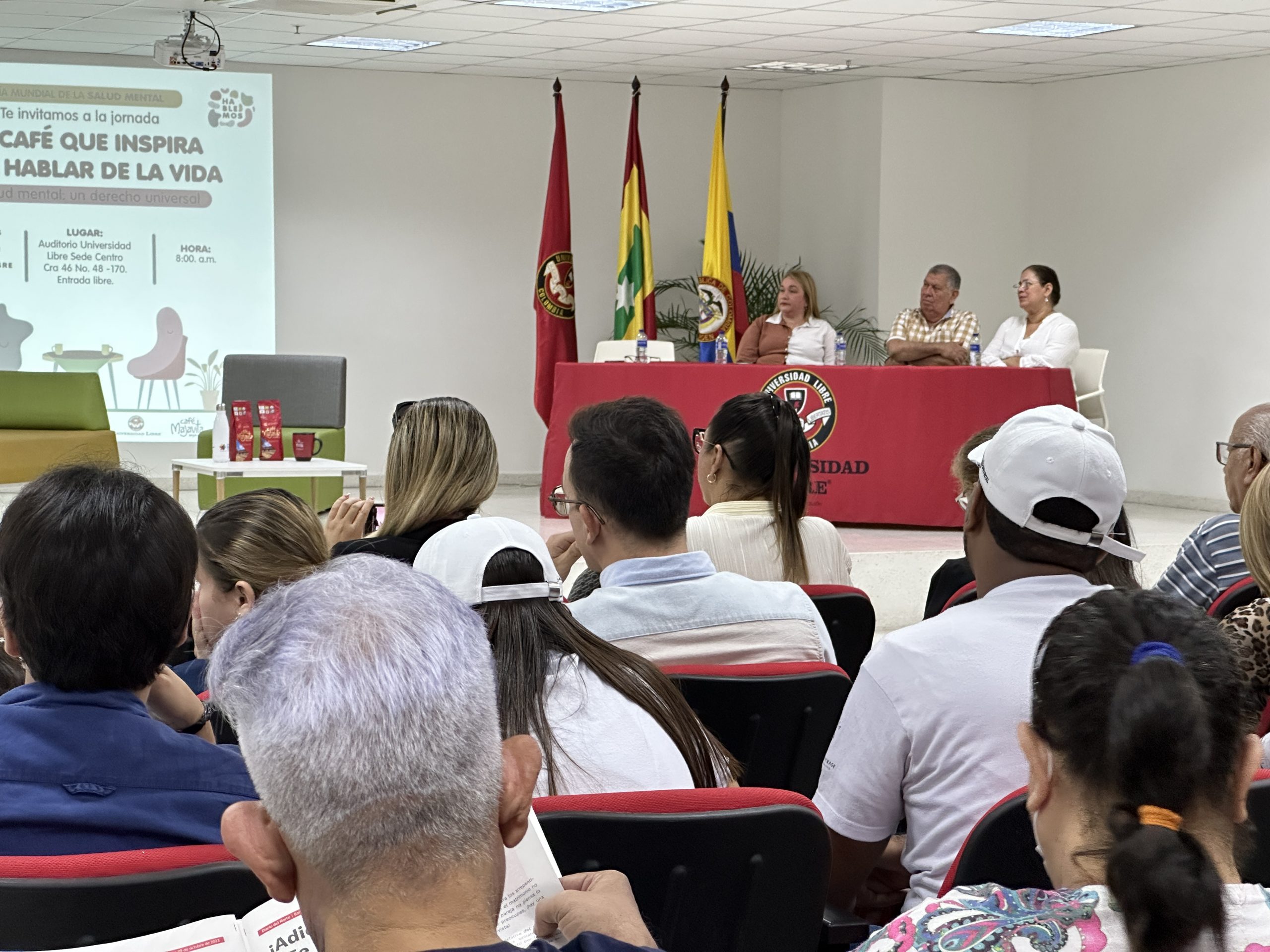 Charla de secretario de salud por el Día Mundial de la Salud Mental