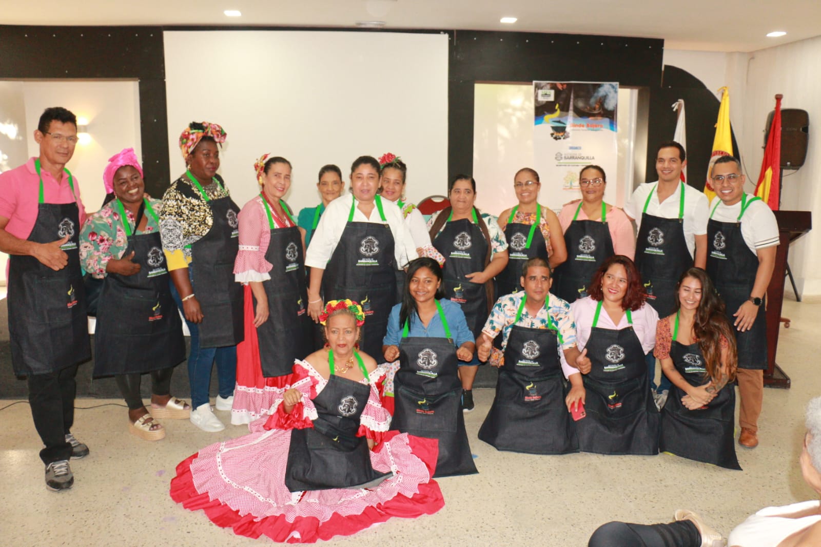 Grupo de cocineras tradicionales