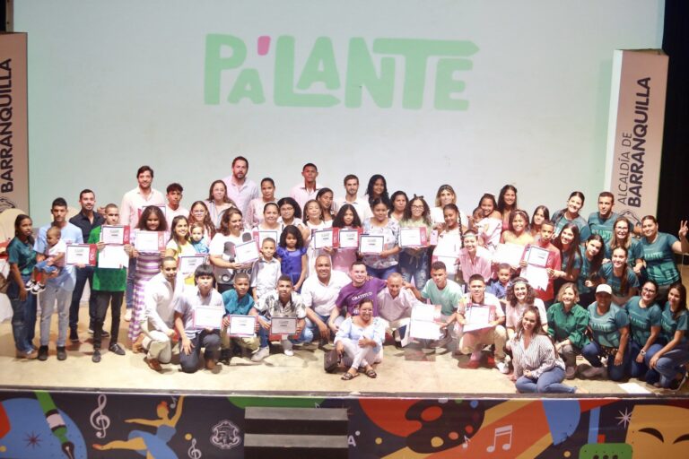 Familias beneficiarias de Pa´lante