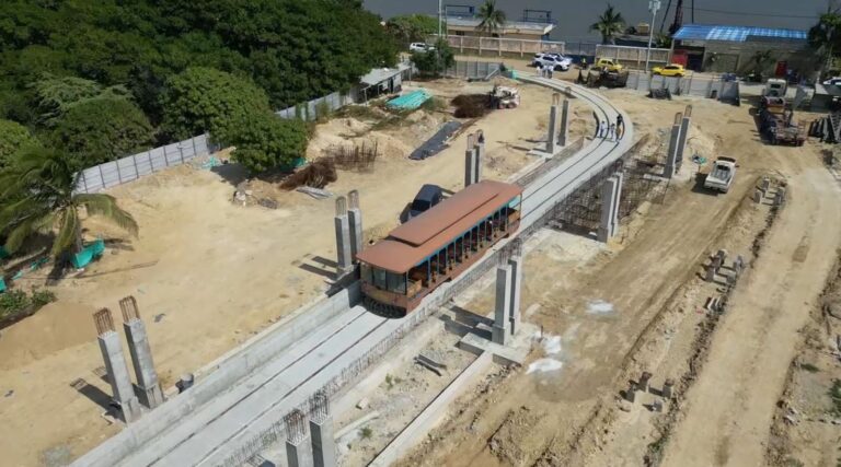 Panorámica vagón estación Las Flores