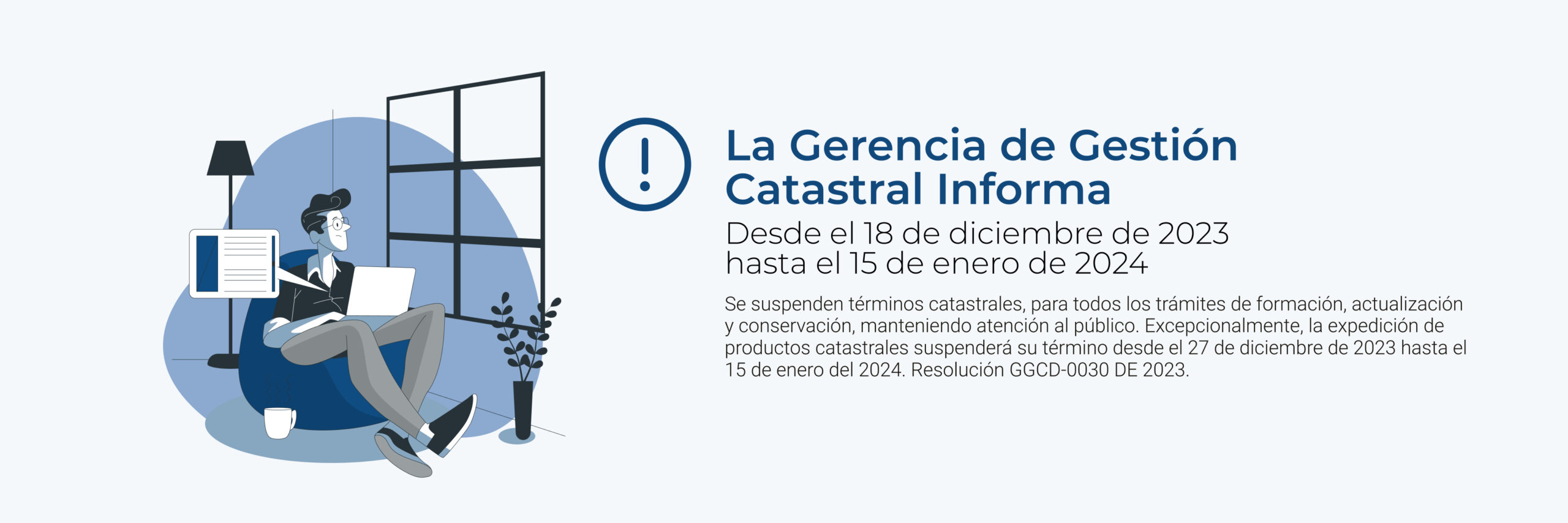 Banner Gerencia de Gestión Catastral