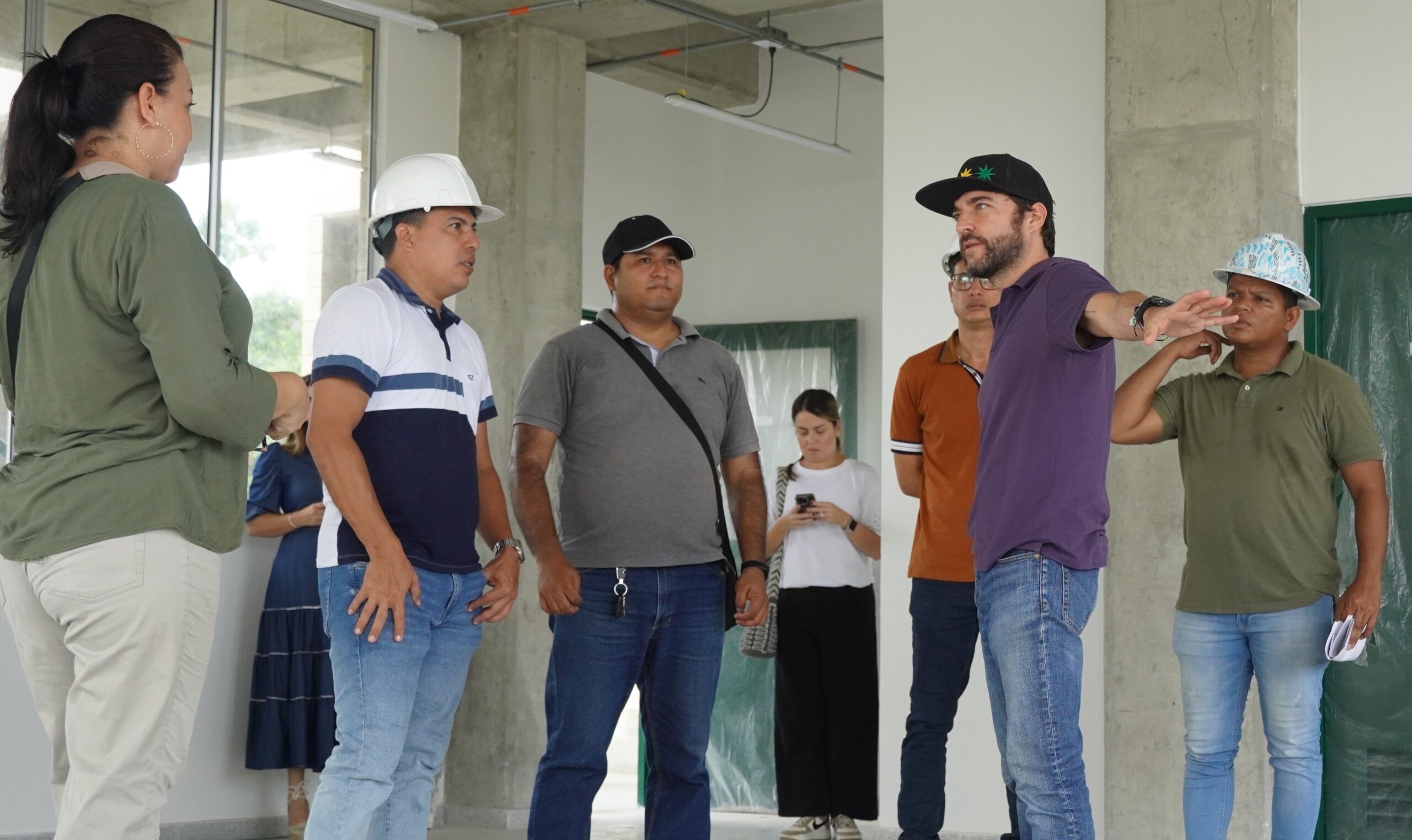 Alcalde Pumarejo visita obras Humboldt