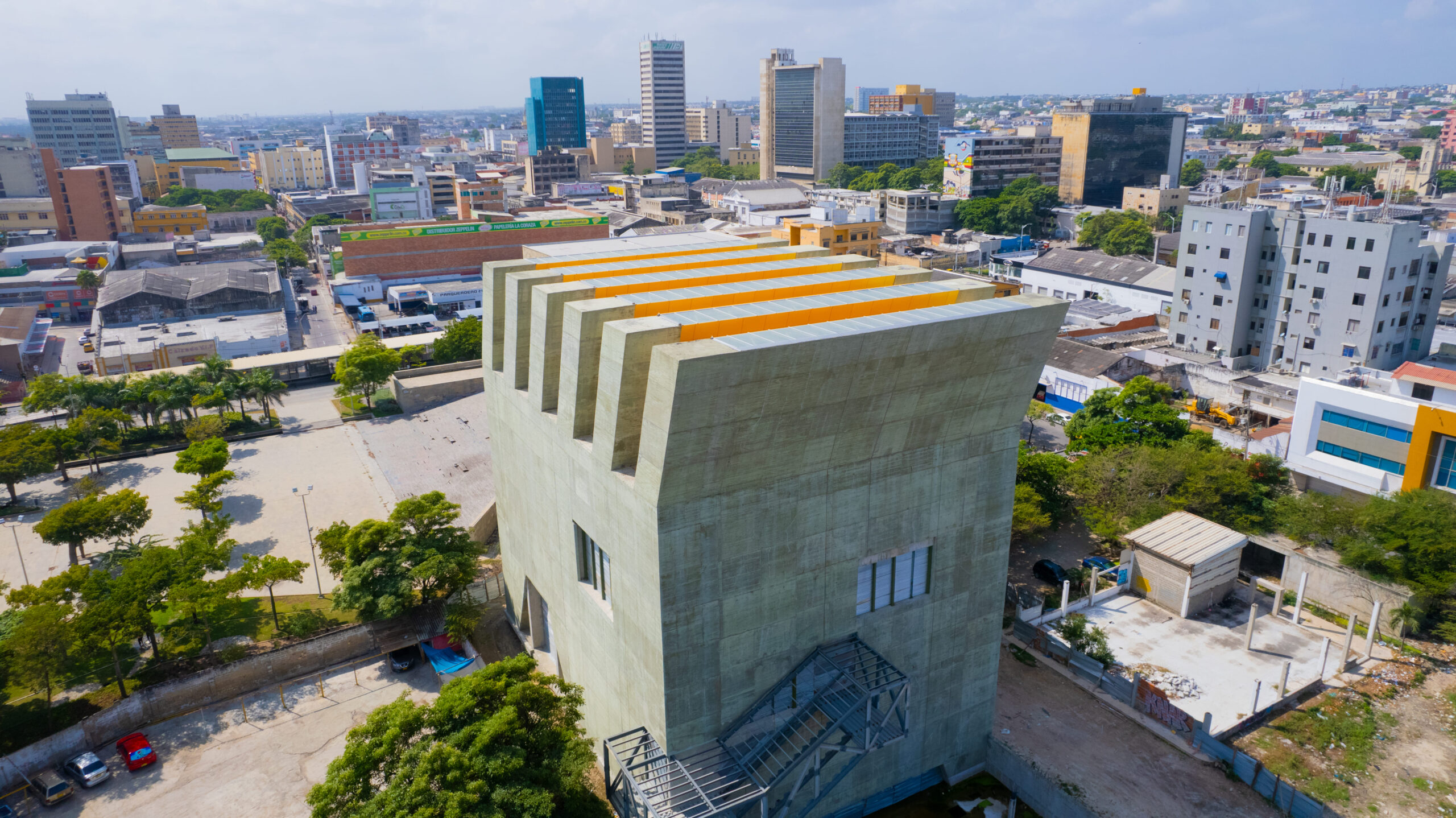 Toma área Museo de Arte Moderno