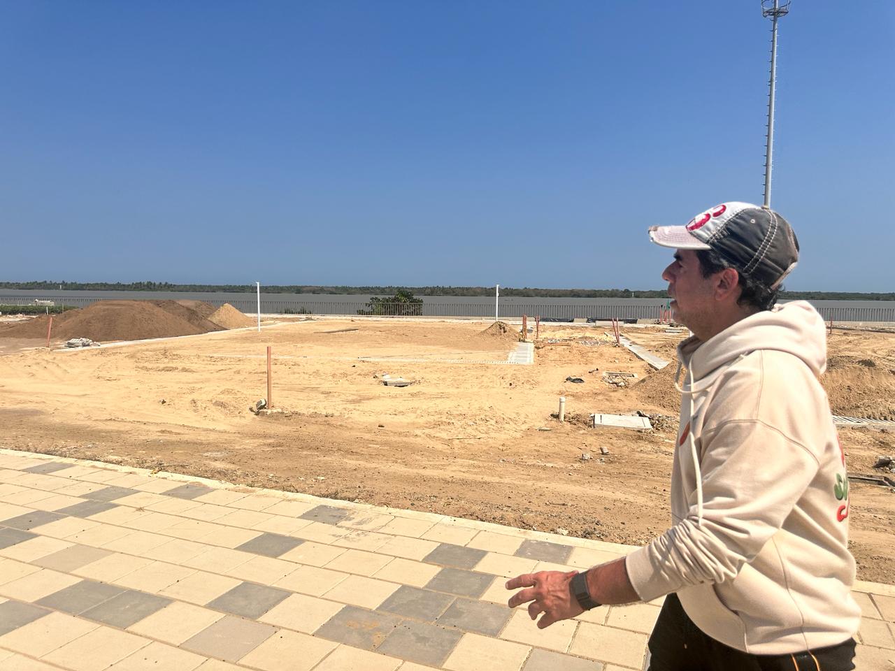 Inspección a obras del malecón