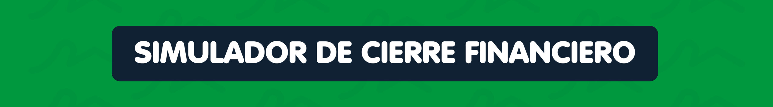 Banner simulador cierre financiero