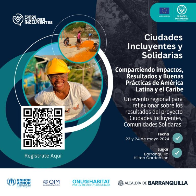 Banner Foro Ciudades Incluyentes y Solidarias