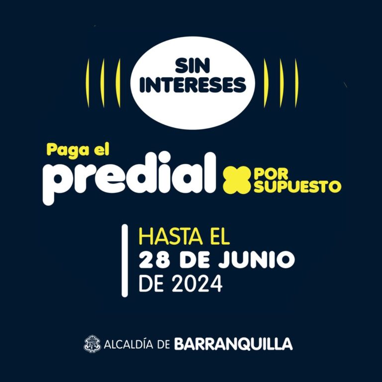 banner Impuesto predial sin intereses.