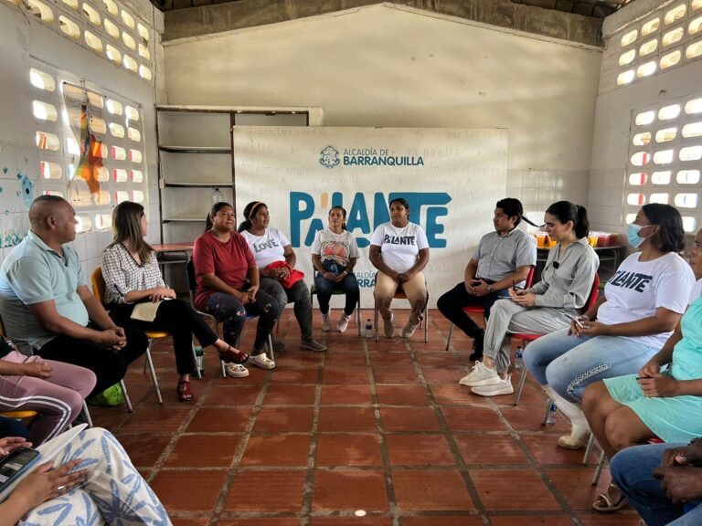 Reunión con población migrante