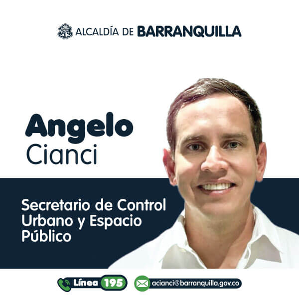 Secretario de control urbano y espacio público