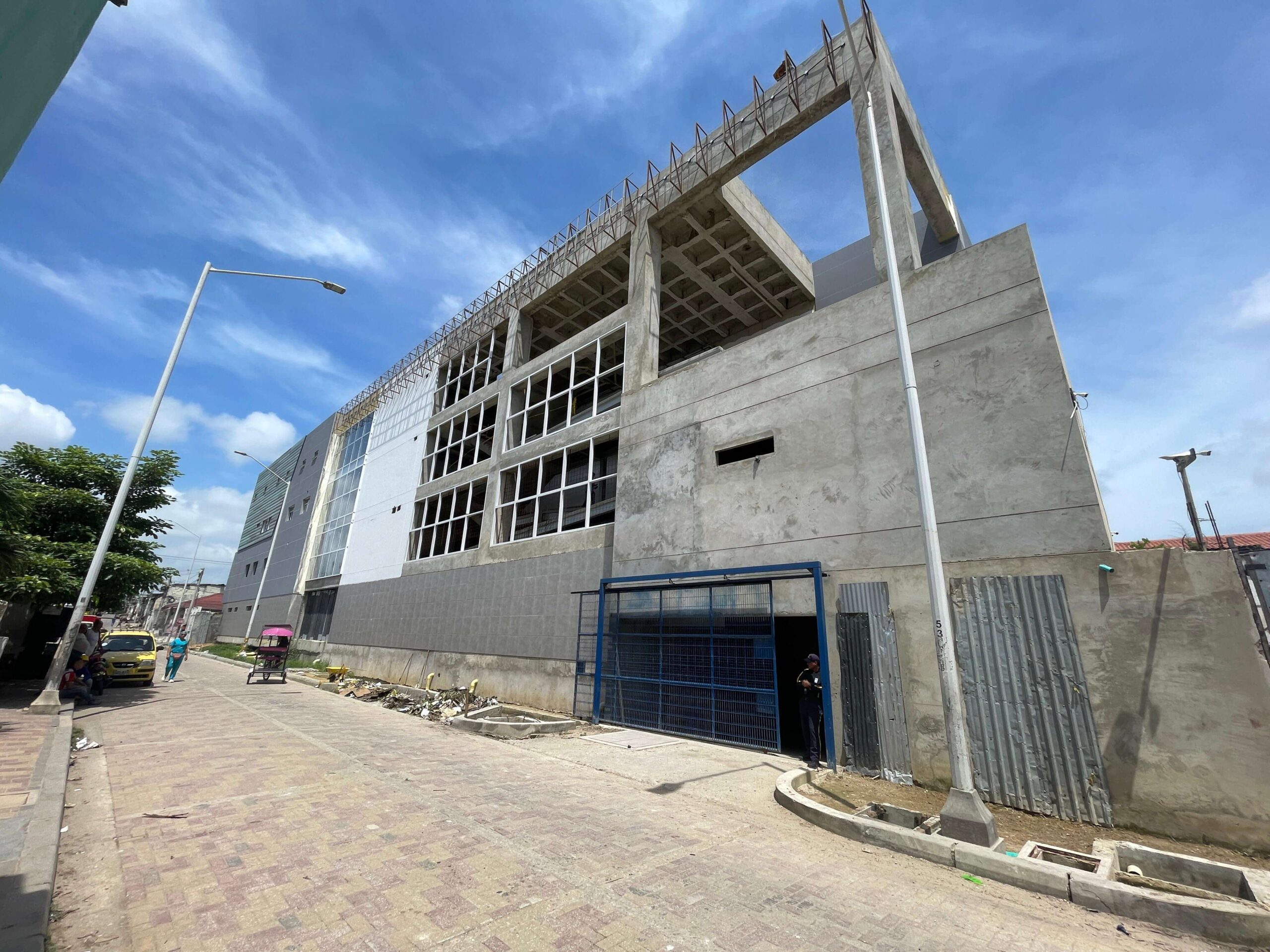 Obras Camino Hospital Barranquilla