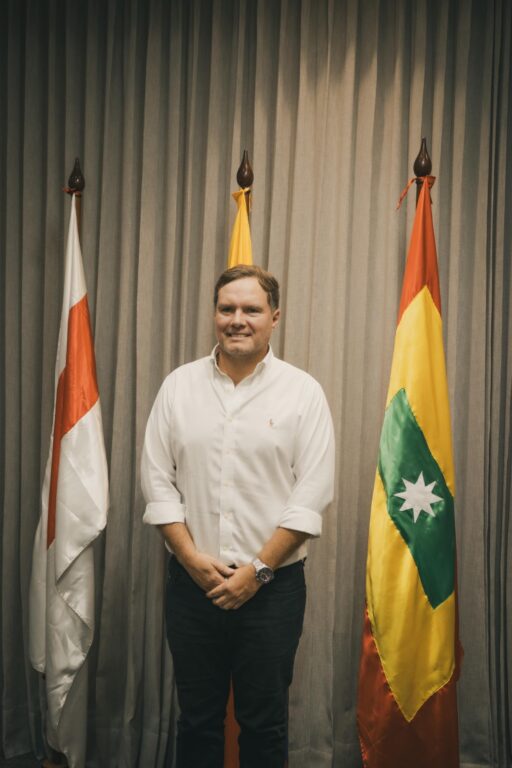 Pedro Pablo Acosta González, alcalde local Riomar.