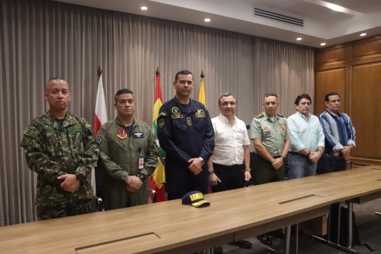 Yesid Turbay reunido con el Comité de Orden Público del Distrito de Barranquilla.