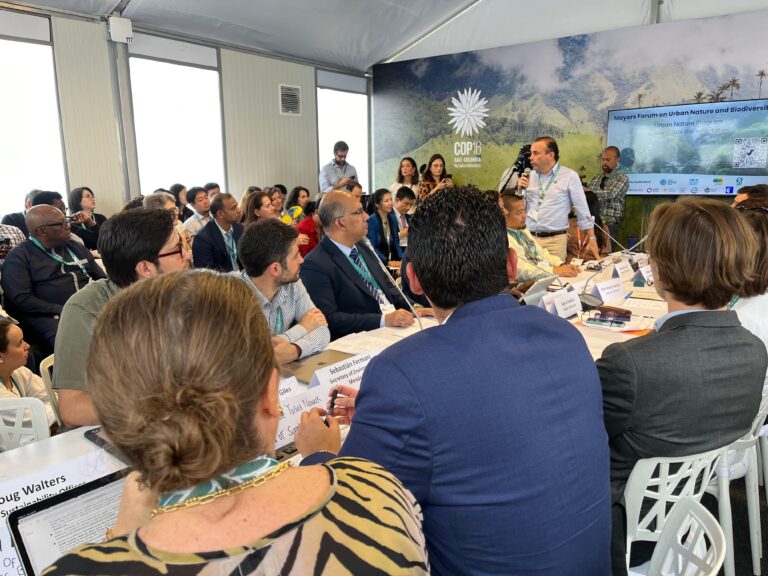 Reunión de biodiversidad en la COP16