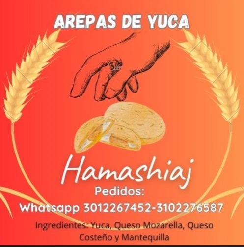 Arepas de Yuca Hamashiaj.