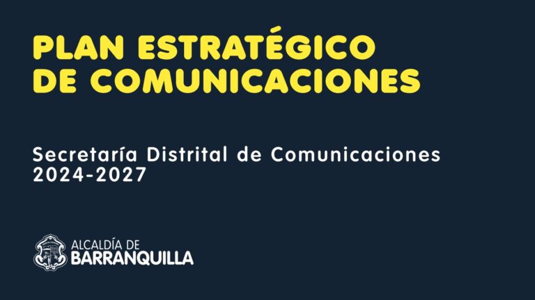 Banner Plan Estratégico de Comunicaciones