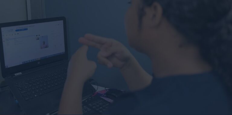 Plataforma para personas sordas (LSC)