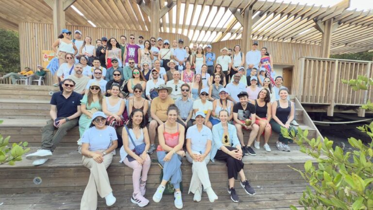 Delegados de la agencia francesa de desarrollo en visita Colombia