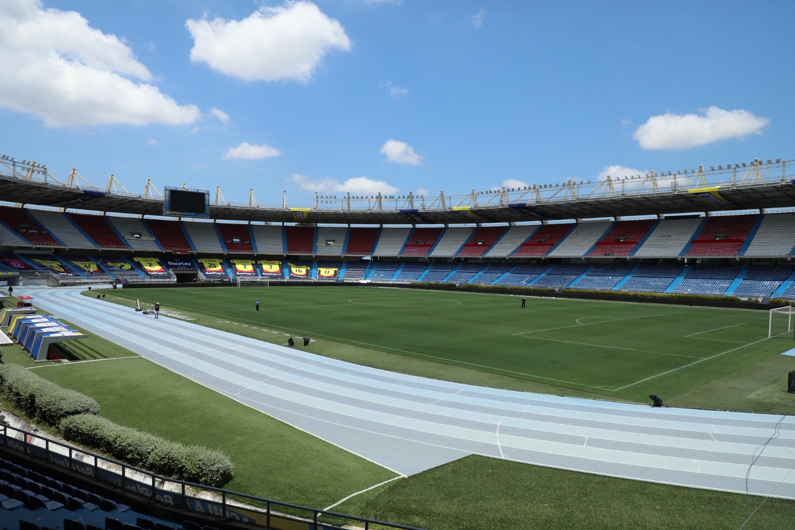 Vista panorámica del Estadio Metropolitano