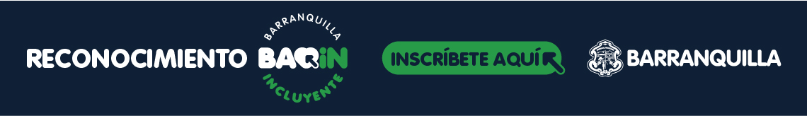 Banner con información reconocimiento Baquin