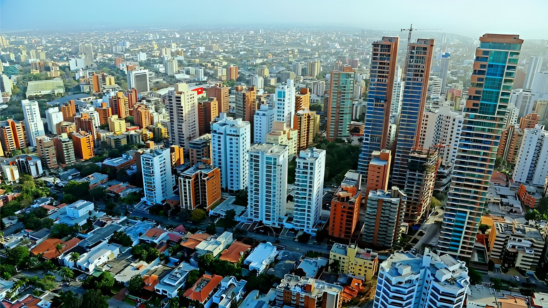 Panorámica de la ciudad de Barranquilla