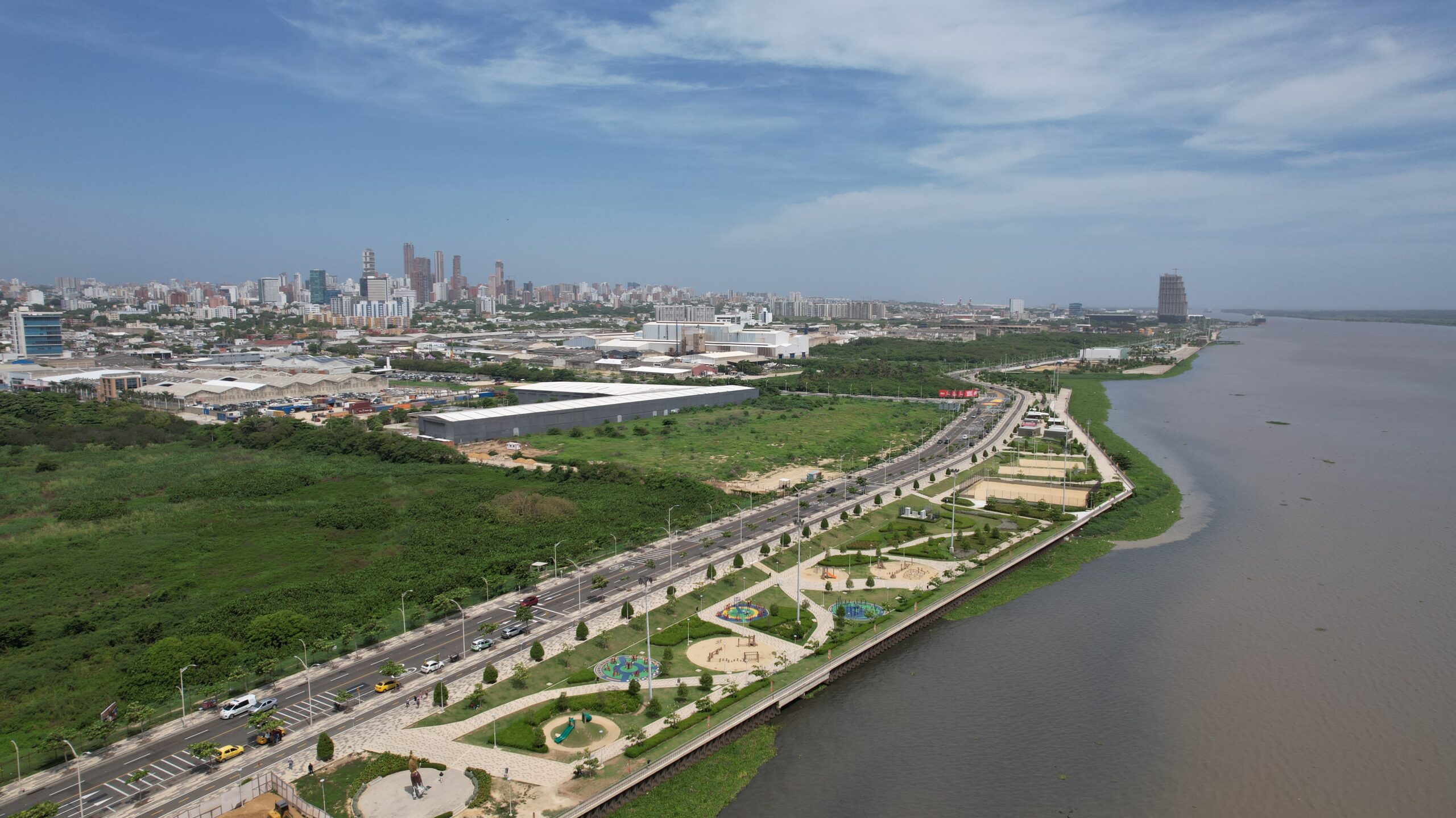 Vista panorámica zona del Gran Malecón