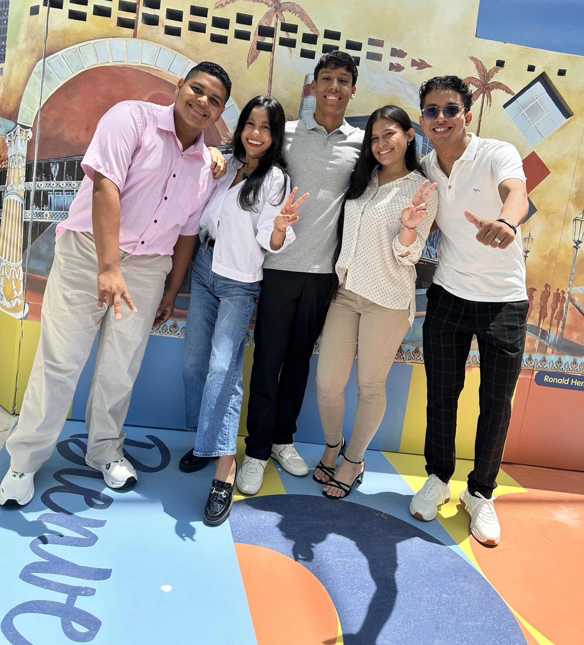 Grupo de jóvenes