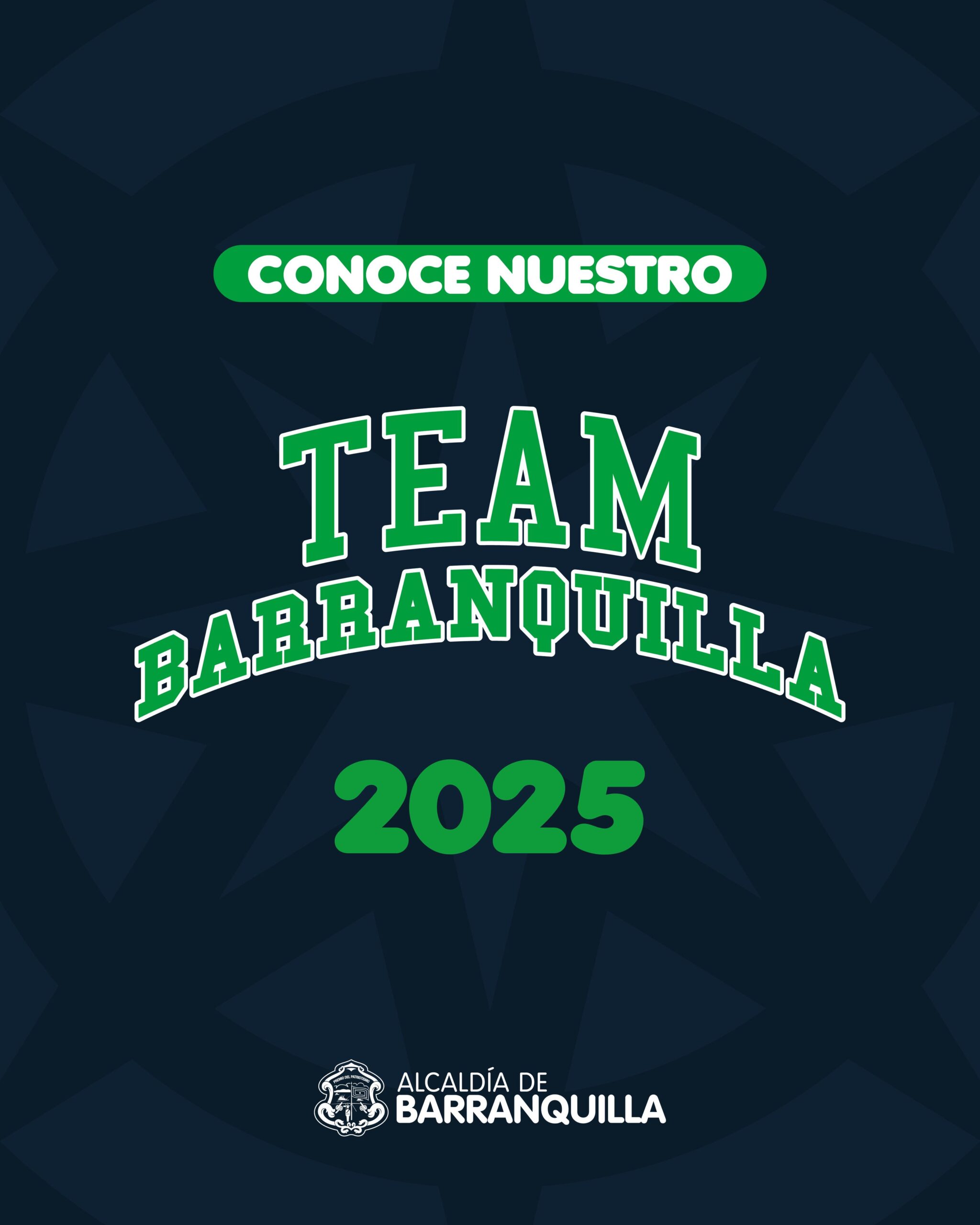 Pieza gráfica del Team Barranquilla