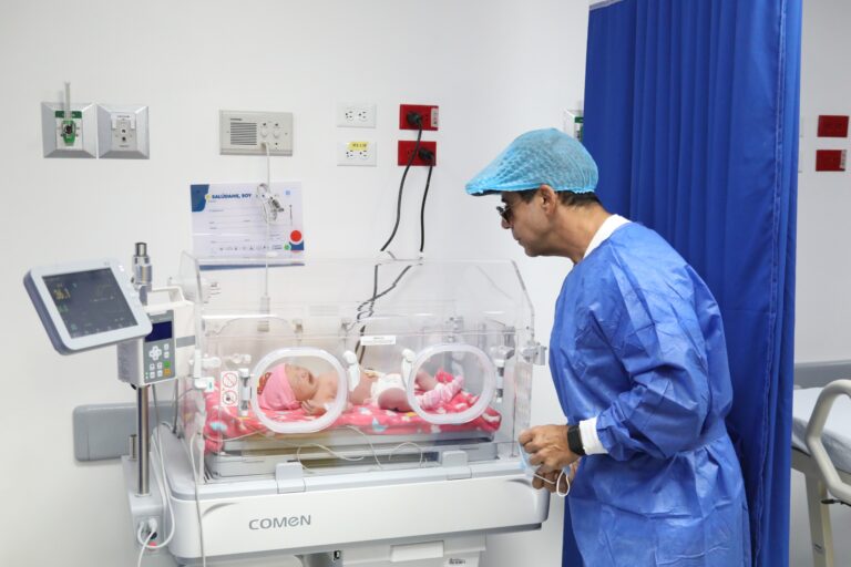 Visita en UCI neonatal