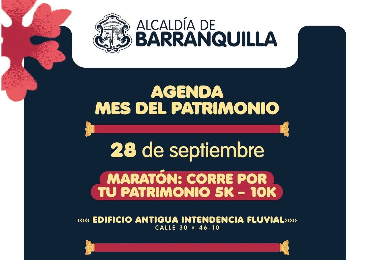 Aviso maratón domingo 28 de septiembre