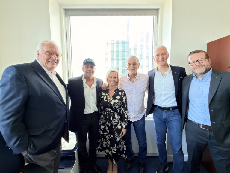 Alcalde Char en reunión en NY con representantes de la firma on la firma inversora Seabury Capital Management (SCM) y con SGI Aviation
