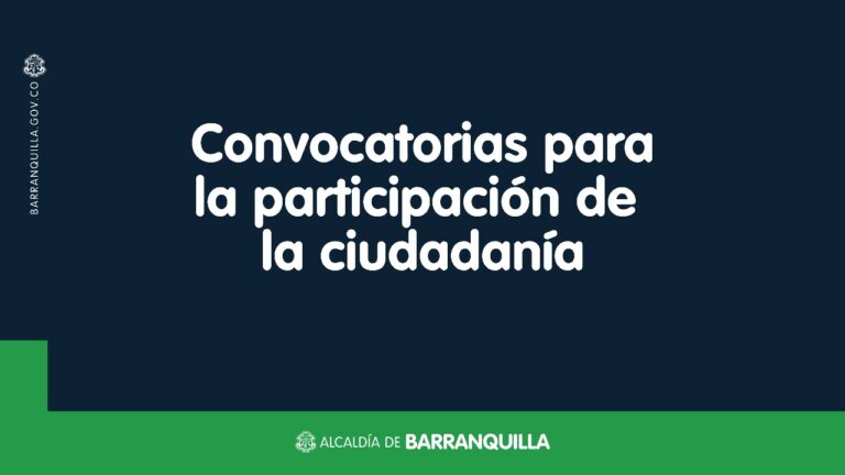 Imagen de Convocatorias para la participación de la ciudadanía y grupos de valor en los espacios, instancias o acciones que ofrece la entidad