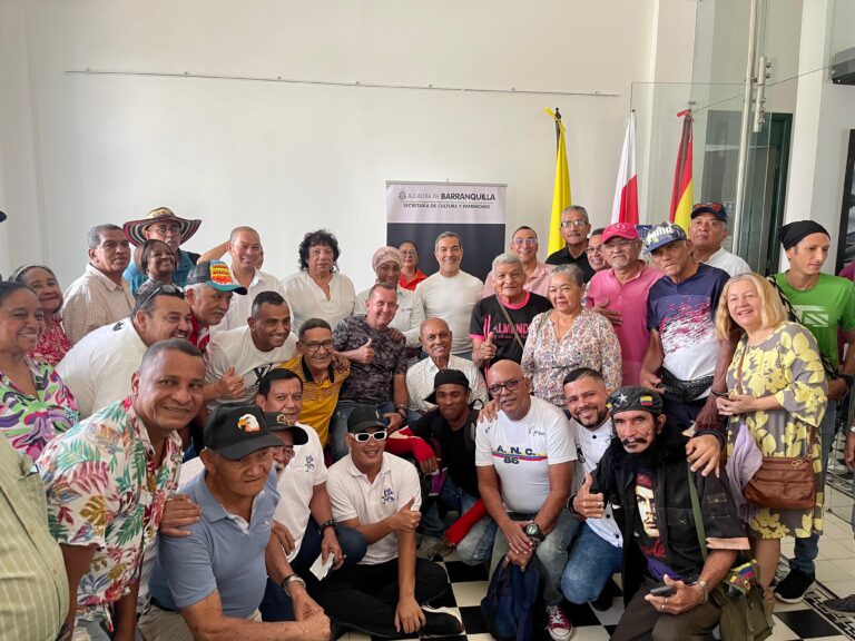 Participantes de la socialización de la evaluación del Plan Especial de Salvaguardia del Carnaval
