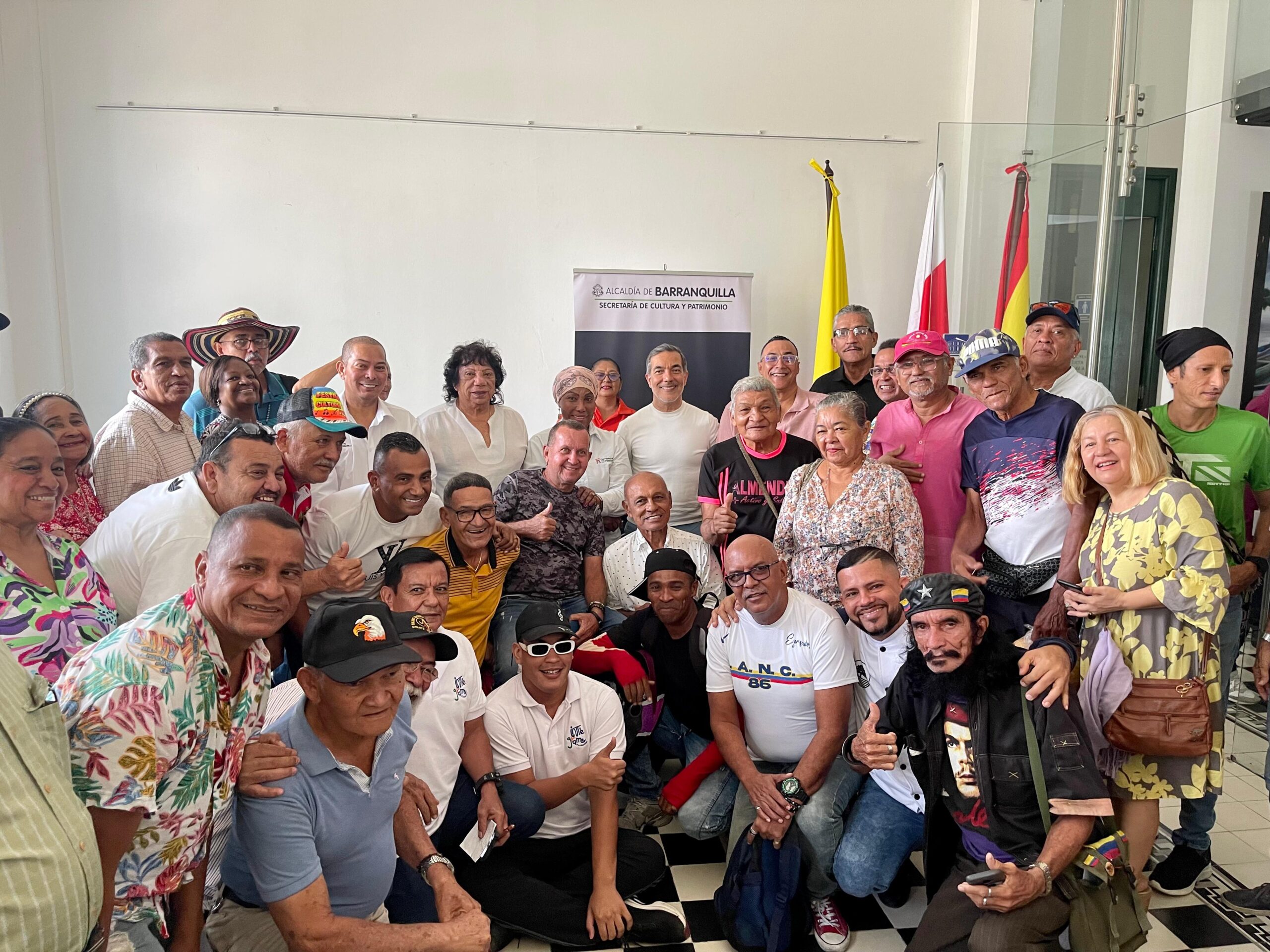 Participantes de la socialización de la evaluación del Plan Especial de Salvaguardia del Carnaval