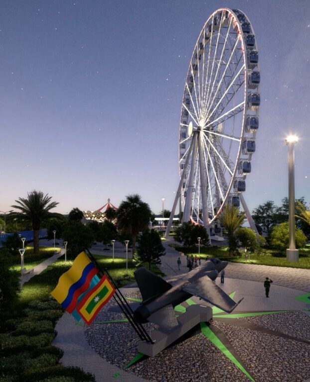 Render del proyecto Luna de Río