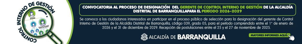 Banner Convocatoria Gerente Control Interno