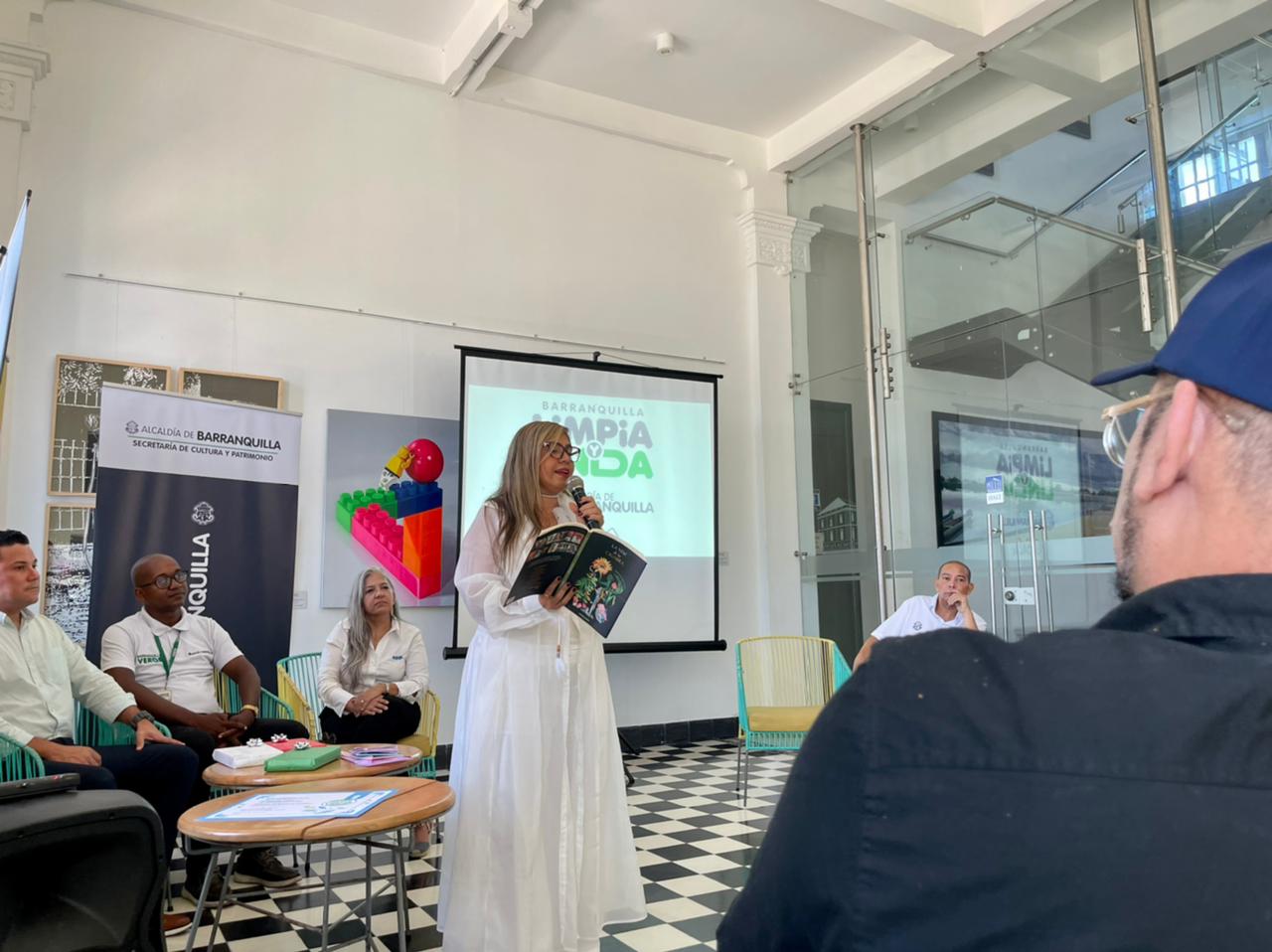 Participante del concurso de poesía