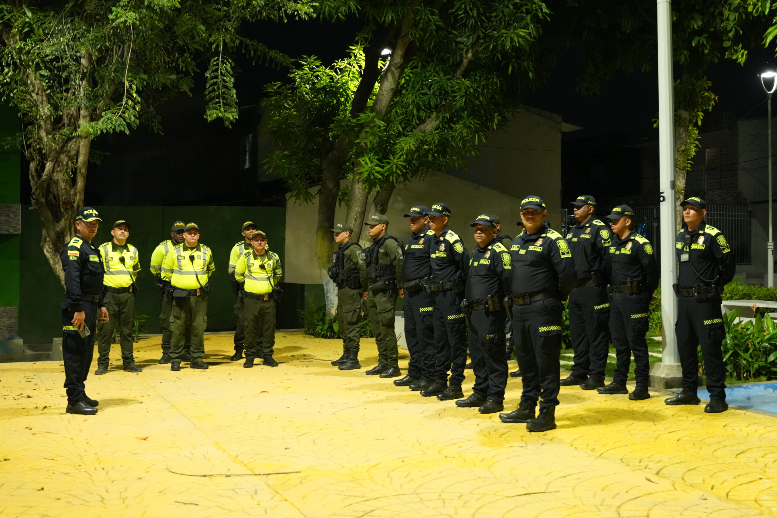 Formación de policías