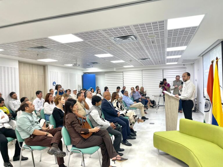 El encuentro reunió a empresarios, instituciones y representantes internacionales para explorar oportunidades de cooperación, inversión y expansión comercial entre Barranquilla e India. Si deseas otra versión más breve, más técnica o más narrativa, puedo generarla también.